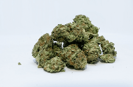 dried cannabis flower