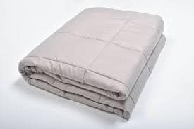 gray weighted blanket